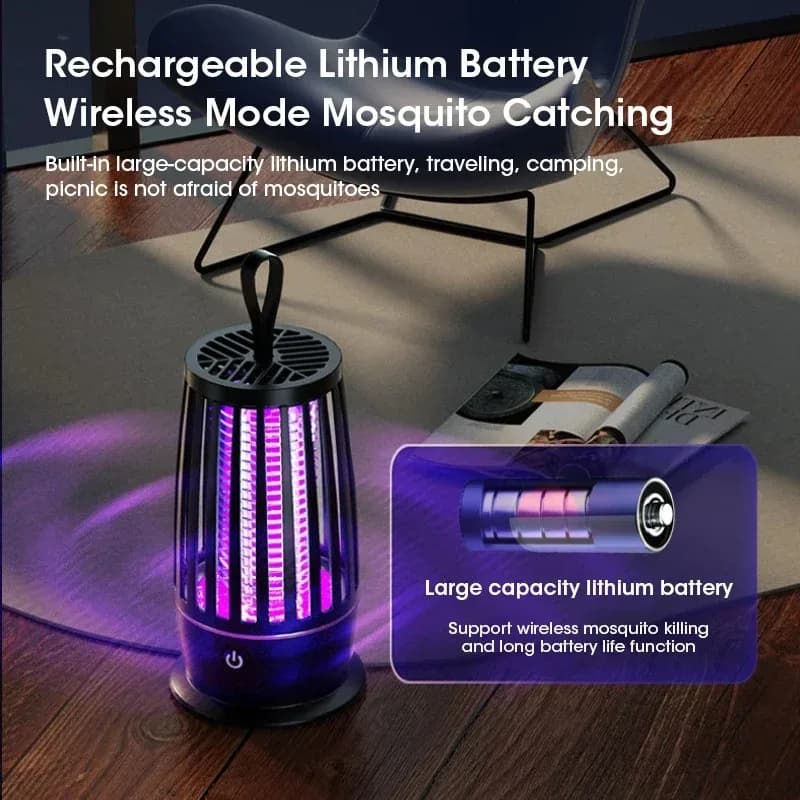 Tueur de moustiques électronique Portable, lampe anti-moustiques, Machine anti-moustiques, Zapper électrique pour insectes