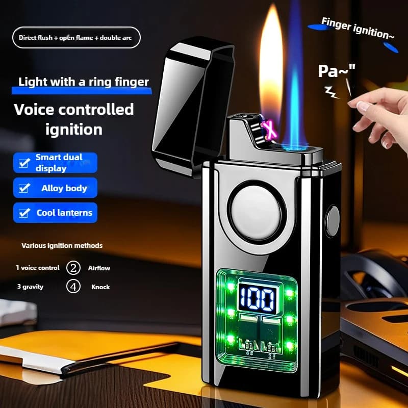 Briquet à gaz Butane à 3 flammes