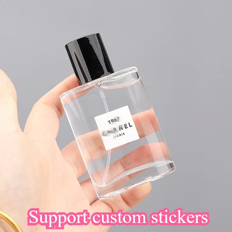 Bouteilles de parfum vides 5 pièces, flacons de pulvérisation de parfum en verre de 50 ML, sous-bouteille d'échantillon de parfum haut de gamme à vis Portable de voyage