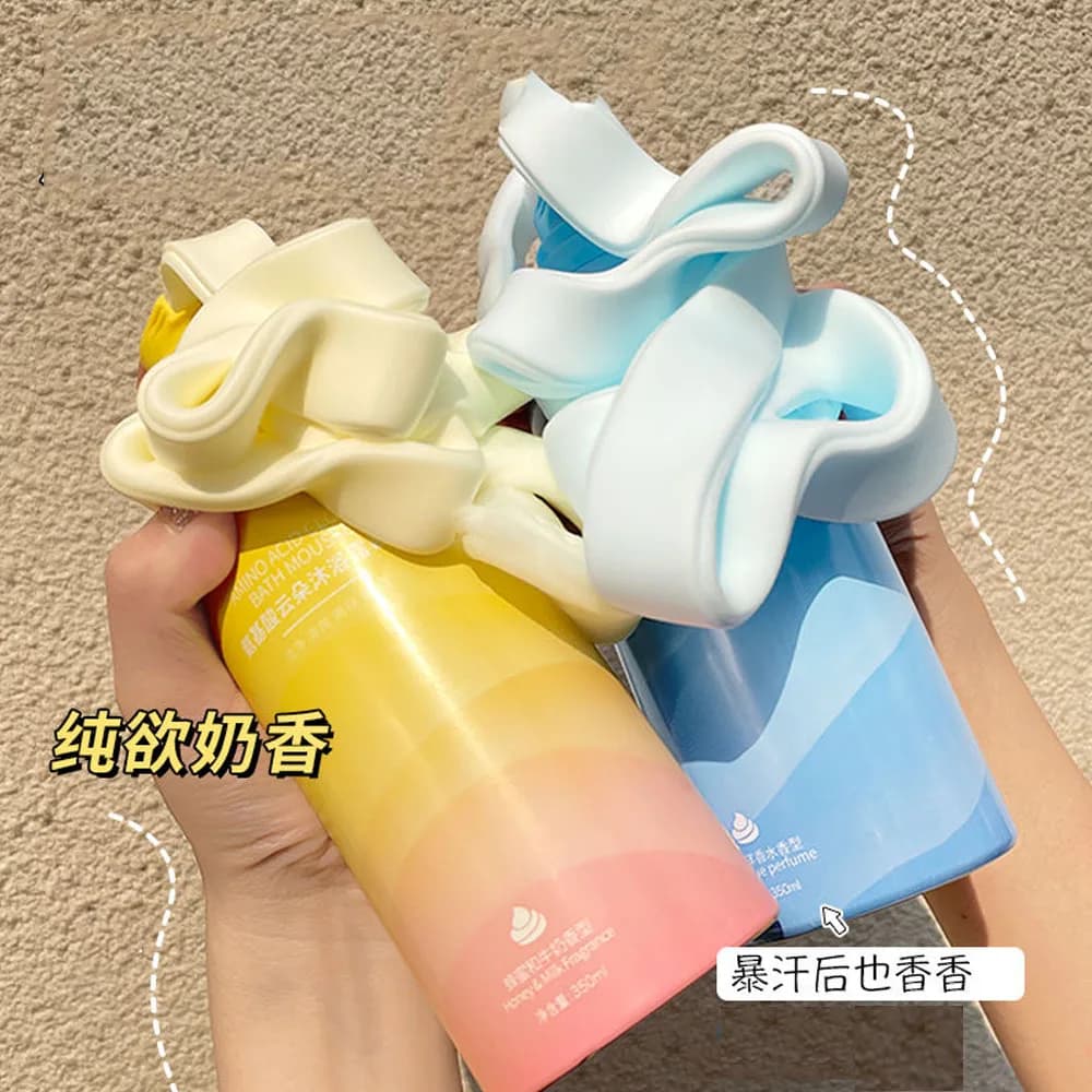Gel douche nettoyant pour le corps, parfum rafraîchissant et hydratant, éclaircissant, Niacinamide, acide aminé, nettoyant, 350ml