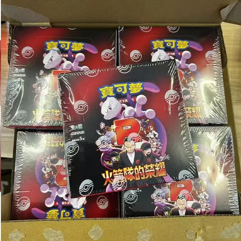 En stock, 100% original, Pokémon SV10f, version chinoise traditionnelle, Team Rocket Booster Box, cartes à collectionner, jeu de compétition, cadeaux