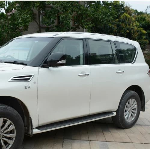 Porte-bagages en aluminium pour voiture OE, barre de toit supérieure pour NIssan Patrol Armada Y62, accessoires 2013 2014 2015 2016 2017
