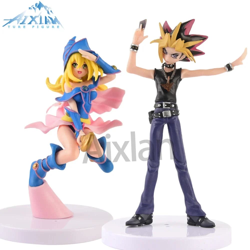 17 cm Yu-Gi-Oh! Duel monstres Anime fille Figure magicien foncé fille Yugi Muto PVC figurine à collectionner modèle poupée jouets cadeaux