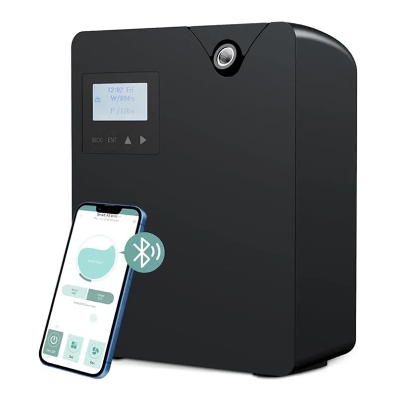 Machine à Air parfumé pour diffuseur d'huile essentielle sans eau à la maison avec technologie intelligente d'air froid diffuseur d'aromathérapie WiFi Bluetooth