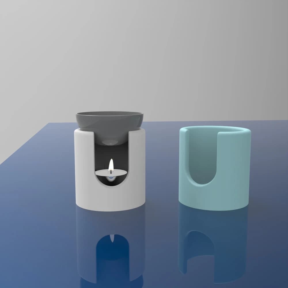 Moules en silicone pour brûleurs d'huiles essentielles, lampes à huile d'aromathérapie, bougeoirs et diffuseurs de parfum, pour la maison, les mariages et les spas