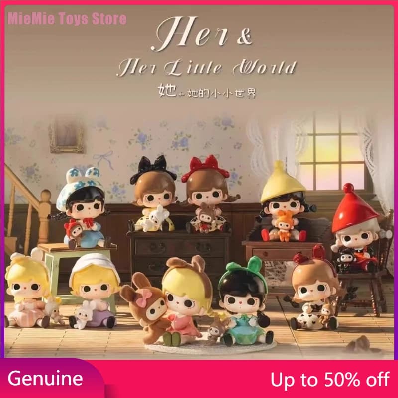 Boîte aveugle Tutu ours et son petite série mondiale, ornements de bureau mignons, modèle de jouet de Collection, cadeau d'anniversaire, nouvelle collection