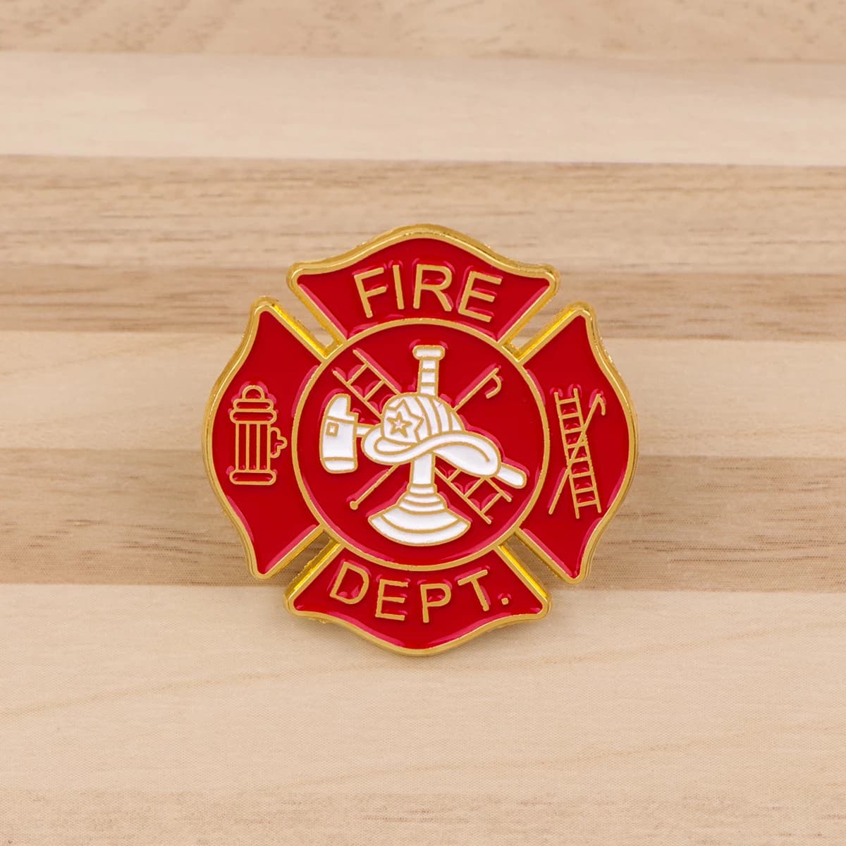 Broche en émail de feu, Badges amusants sur sac à dos, broches pour femmes, épingles à revers pour chapeau, accessoires de Cosplay, cadeau de pompier