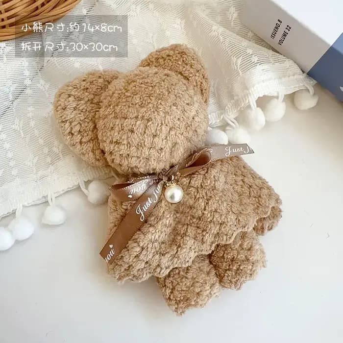 Souvenirs de serviettes ours, chèques d'ananas, cadeaux de retour de mariage, coffrets cadeaux d'ann