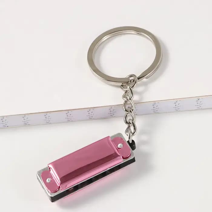 Pendentifs de sac en forme d'instruments de musique spéciaux, cadeaux pour porte-clés harmoniques, p