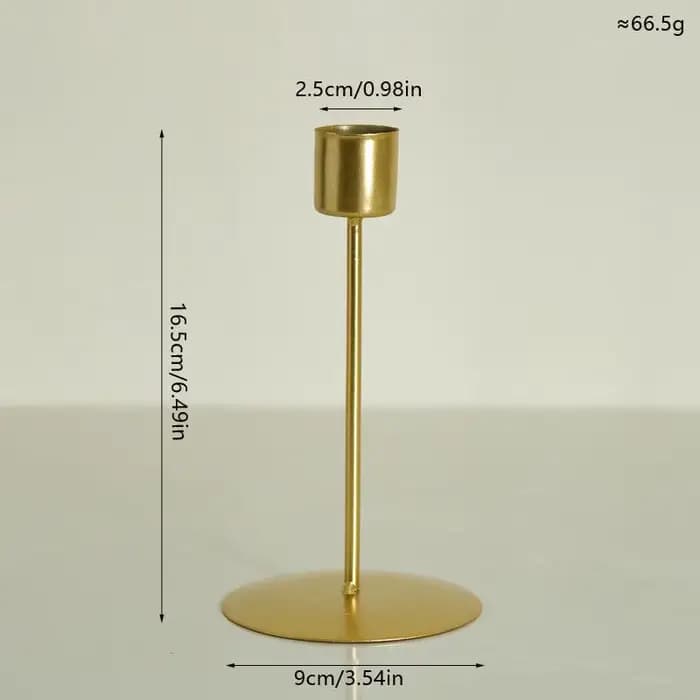 Bougeoirs de Bar de décorations de fête, Design métallique européen élégant pour les mariages et les