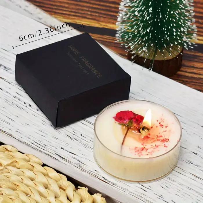 Mini bougie aromatique naturelle parfumée Nile Garden, faite à la main, à basse température, cadeaux romantiques, décoration pour la maison, 1 pièce