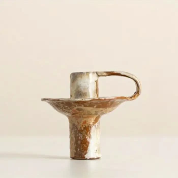 Wabi Sabi Style rétro bougeoir en céramique maison chez l'habitant four Transformation aromathérapie support bougie décoration décor à la maison