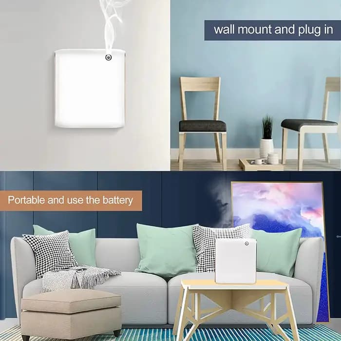 Diffuseur d'arôme professionnel diffuseur d'huile essentielle de Machine d'air de parfum intelligent sans diffuseur sans eau de bureau de maison de salle d'eau