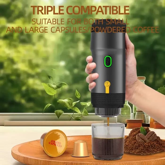 Machine à café électrique portative entièrement automatique de capsules d'espresso pour grandes et petites