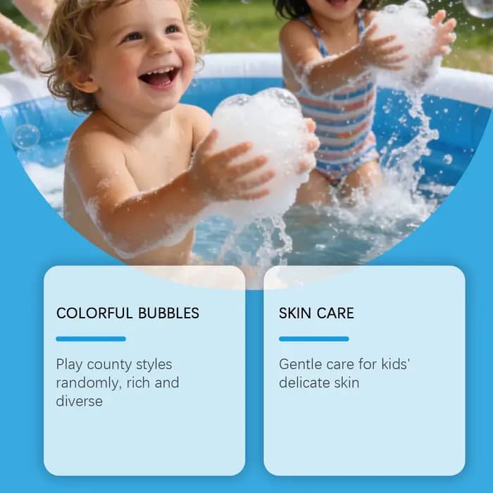 Ensemble de boules de bain pour enfants, boule à bulles surprise, jouet océanique à l'intérieur, cadeau amusant caché pour garçons et filles, kit de bain relaxant pour les pieds, idéal pour les vacanc