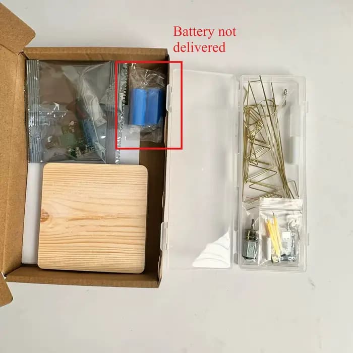 Kit de matériaux pour éolienne lumineuse DIY, décoration de bureau, ornements lumineux, cadeaux super atmosphériques et amusants