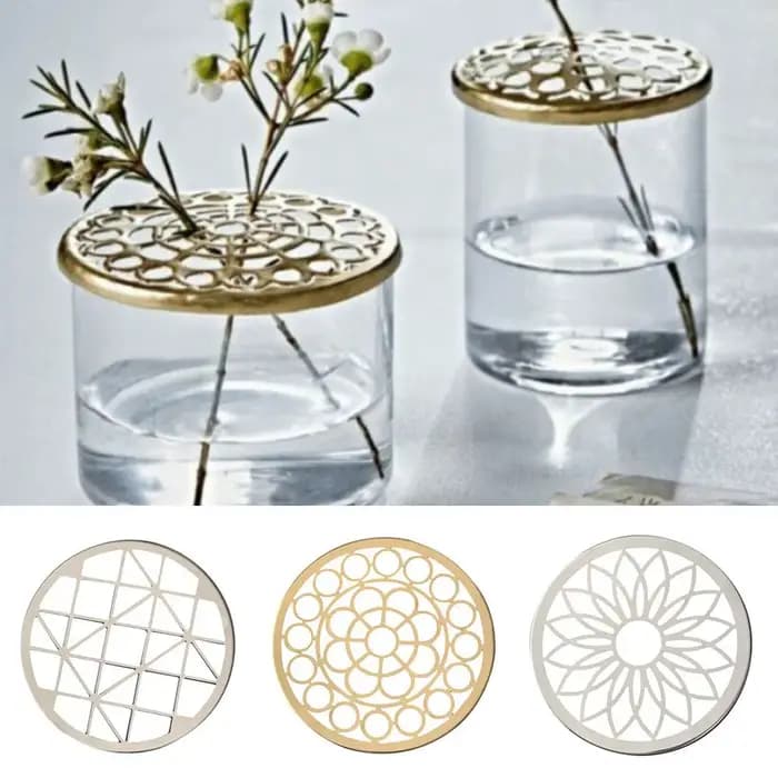 Arrangement floral pour bouquet, support de fleurs, bricolage, fixation de plantes et de pailles