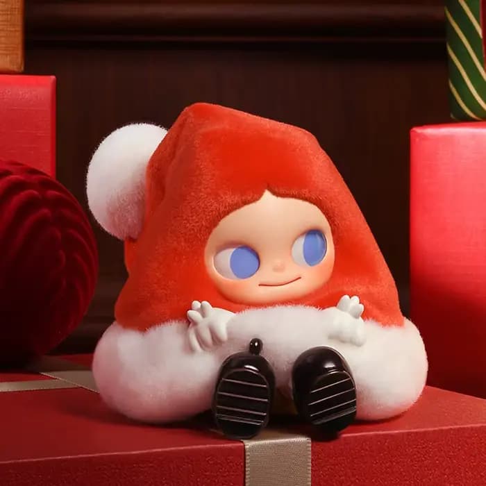 POPMART Zsiga l'hiver des cadeaux série boîte aveugle Surprise boîte mystère figurine d'action décor à la maison modèle mignon anniversaire