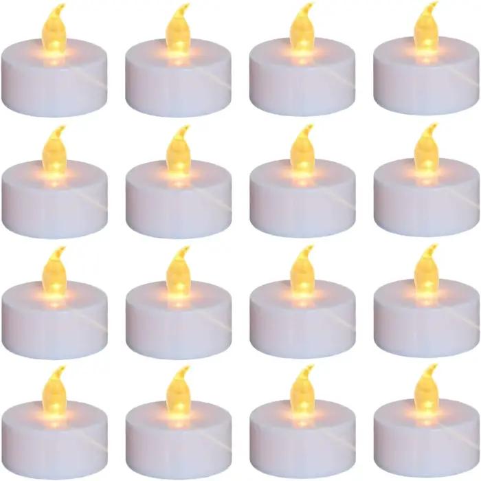 Bougie électronique LED sans flamme, cire tombante, bougie chauffe-plat, flammes réalistes, lampe LED, noël, Halloween, mariage, décoration de maison
