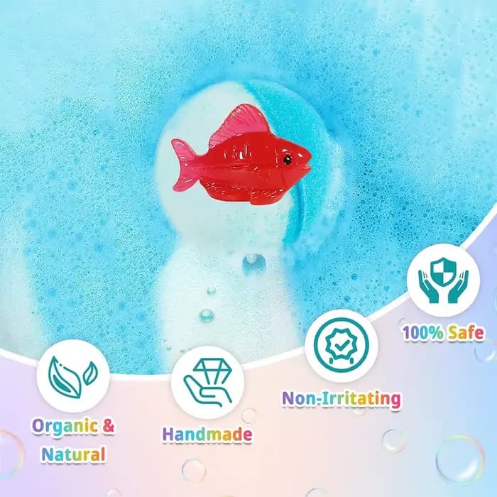 Ensemble de balles de bain pour enfants, bain moussant surprise pour hydrater, accessoires de bain créatifs pour la maison, cadeau amusant pour les enfants