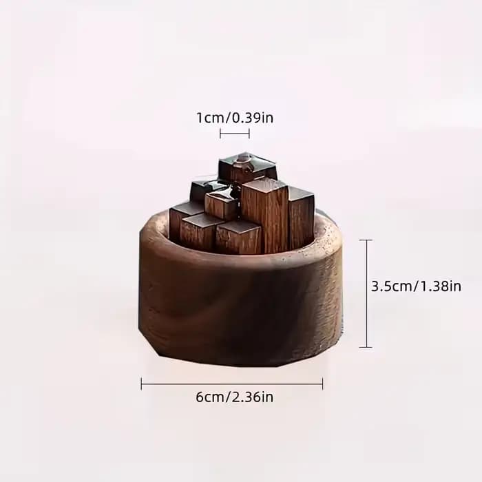 Un coffret de diffuseurs d'huiles essentielles, diffuseur d'huiles essentielles en bois, diffuseur créatif, accessoires pour la maison et la voiture