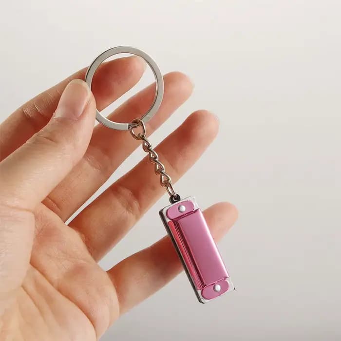 Pendentifs de sac en forme d'instruments de musique spéciaux, cadeaux pour porte-clés harmoniques, pendentifs suspendus, porte-clés harmonica, porte-clés