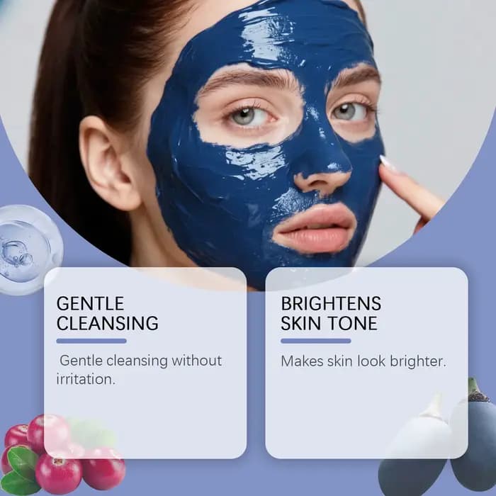 Masque Facial en poudre, nettoyage doux des Pores, contrôle de l'huile, éclaircissant, augmentation de l'élasticité, hydratation en profondeur, produit de soin brillant pour la peau