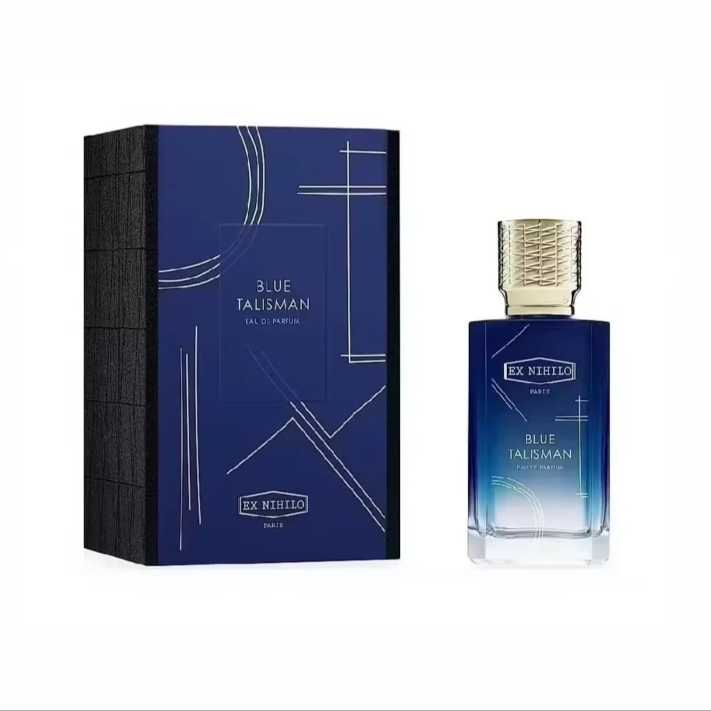 Cologne Blue Talisman pour homme et femme, arôme frais océanique et boisé, charme mystérieux, parfum