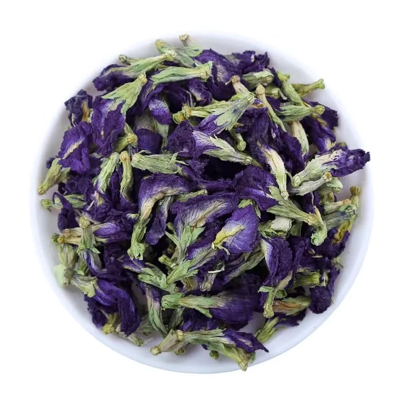 Fleur de pois papillon bleue séchée 100 % qualité supérieure pour la fabrication de bougies parfumée