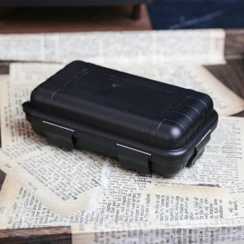 Boîte à outils EDC, kit d'urgence de camping en plein air portable, mallette de rangement scellée ét