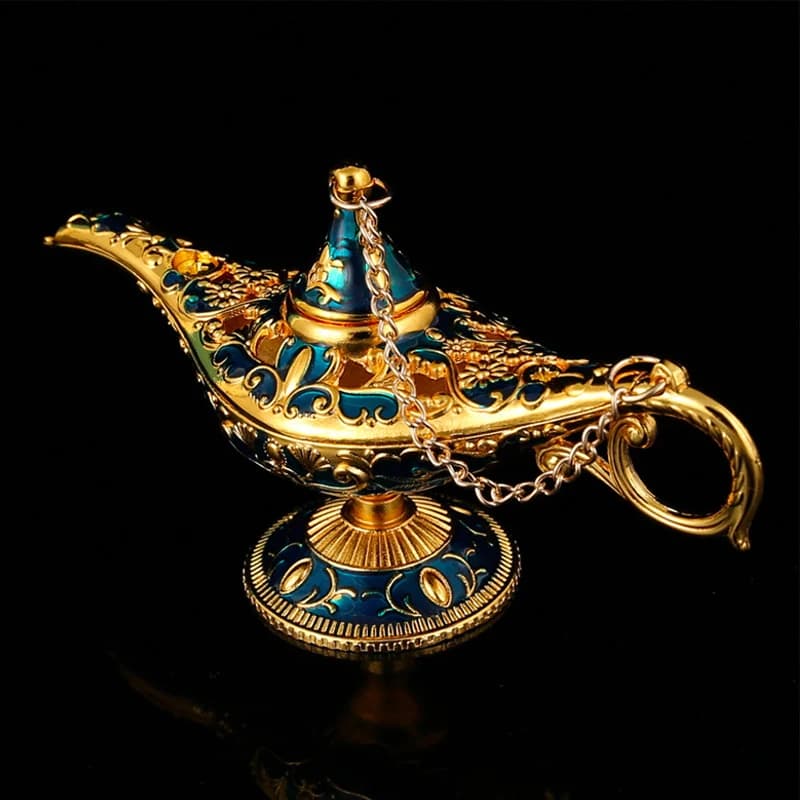 Lampe Aladdin, décoration artisanale de bureau, ornement pour salon, bureau, chambre à coucher, cade