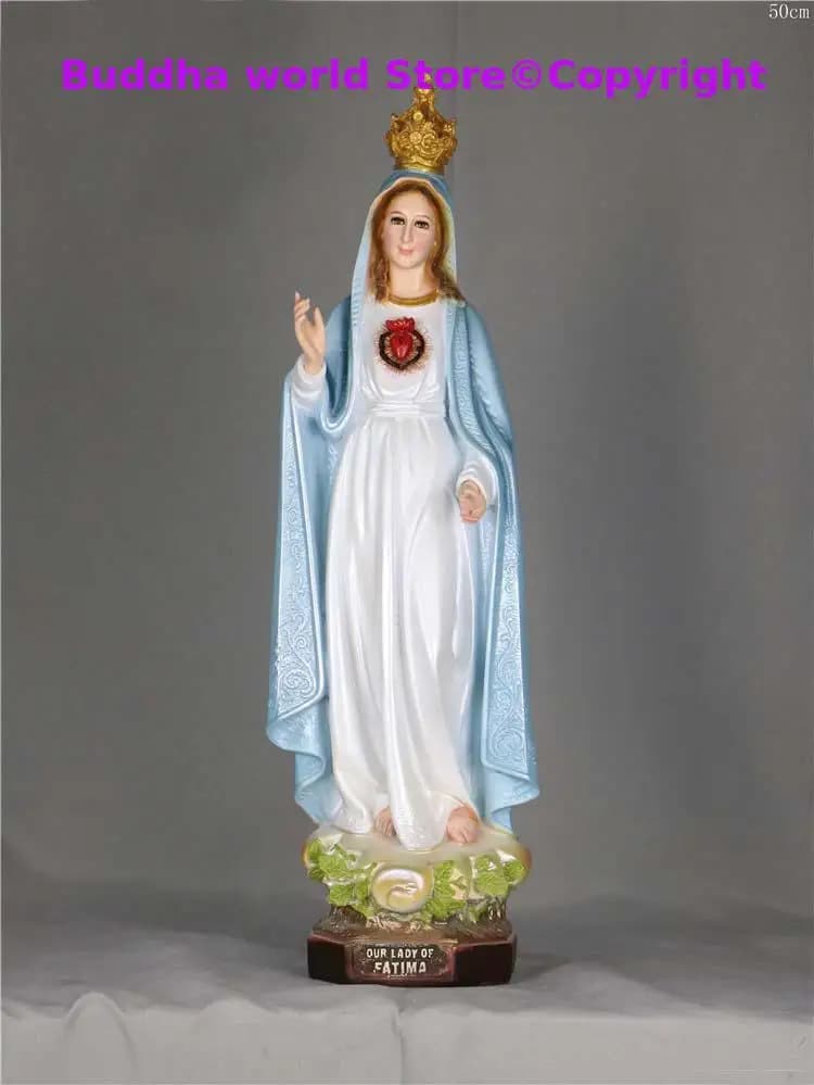 Grande figure sainte du christianisme et du catholicisme, Notre-Dame de Fatima, Vierge Marie, Déesse