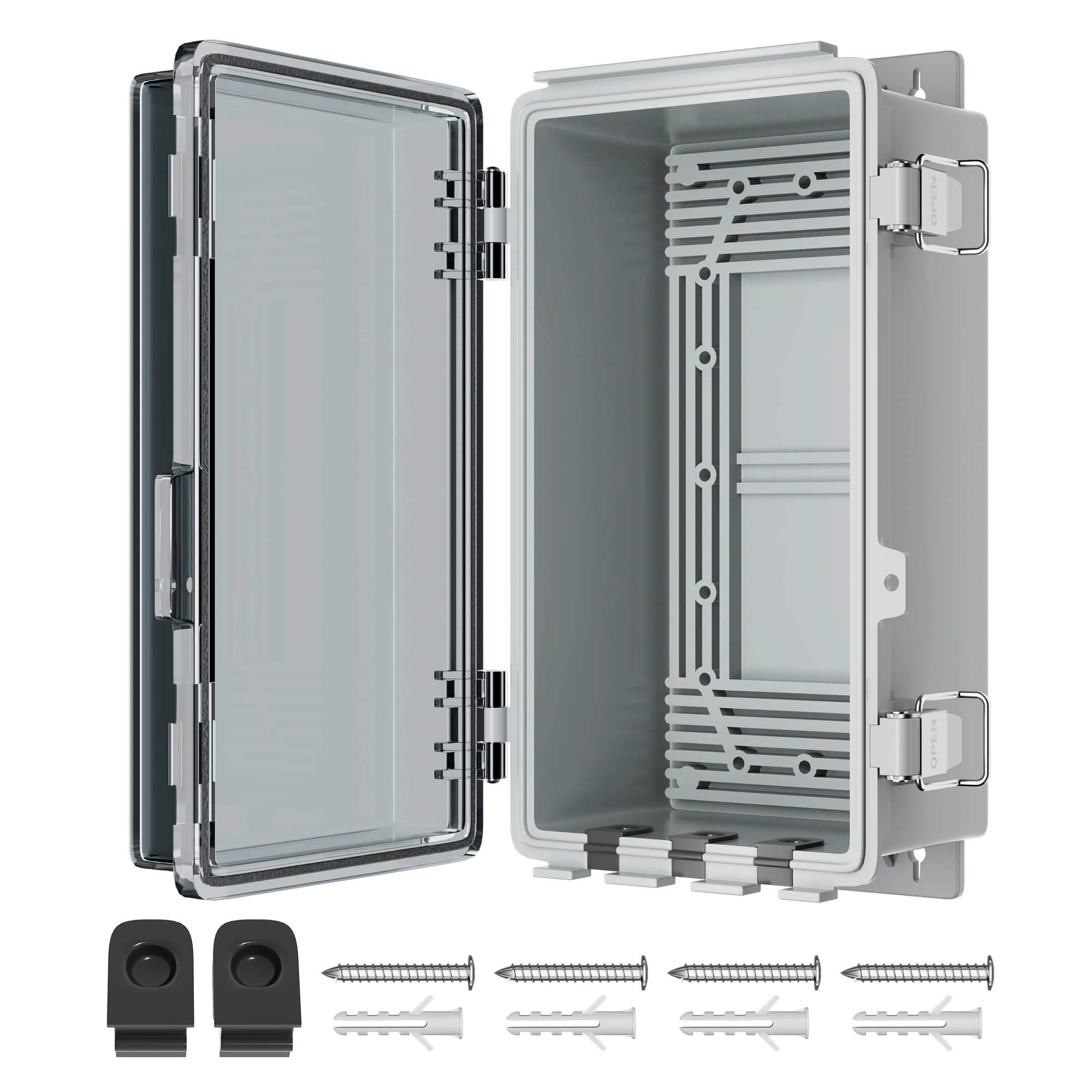 DaierTek 9x5x4.3 "couvercle de rallonge extérieur étanche boîte électrique boîtier câble prise couve