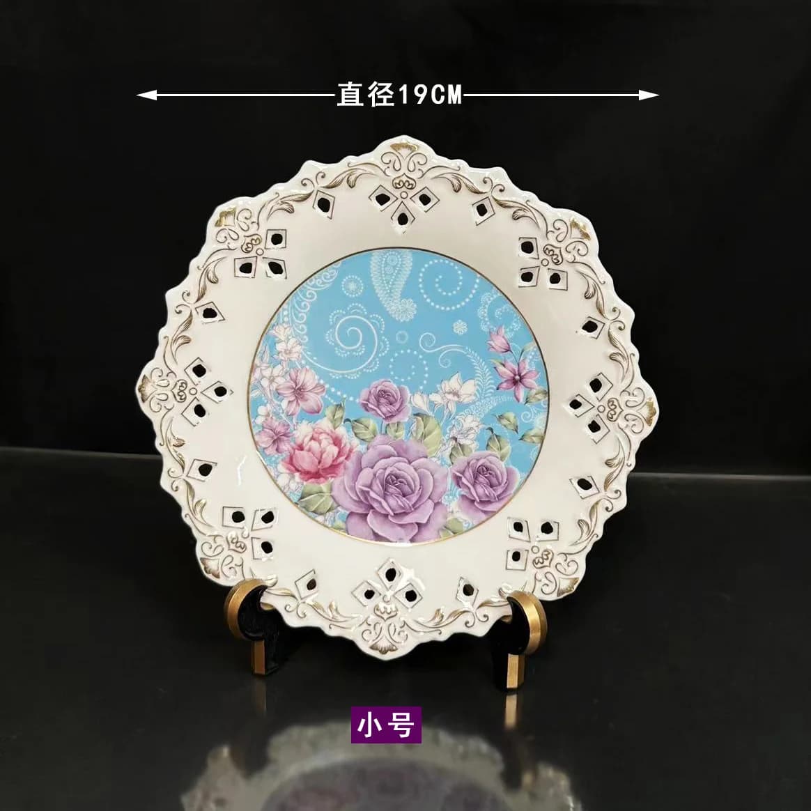 Service à café pour thé de l'après-midi, style palais, tasse à café, pot ajouré, plaque Dim sum