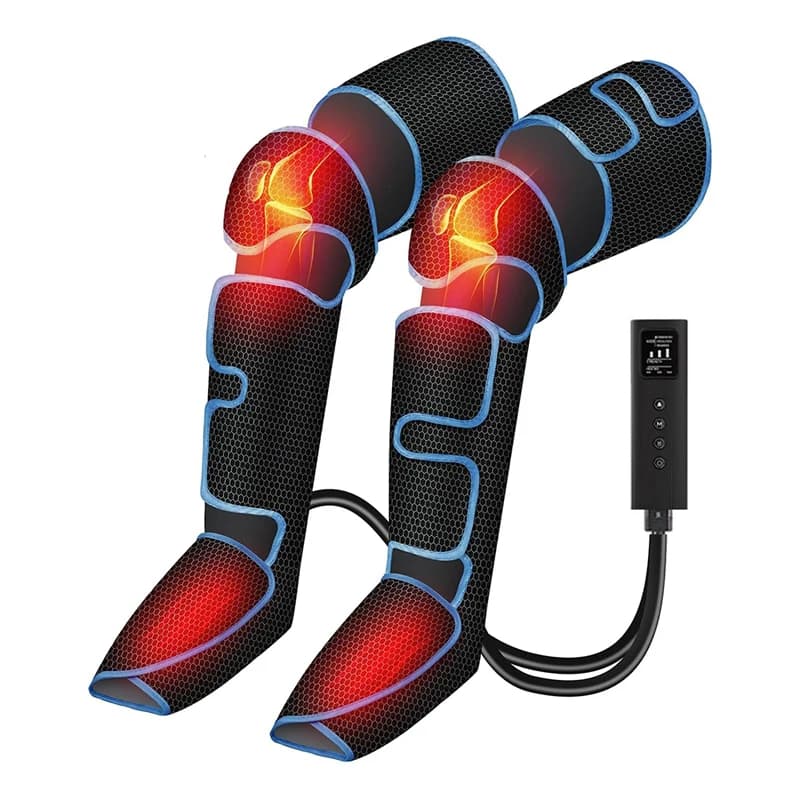 Détendeur musculaire rechargeable pour les jambes 6 modes Botte de récupération à compression d'air