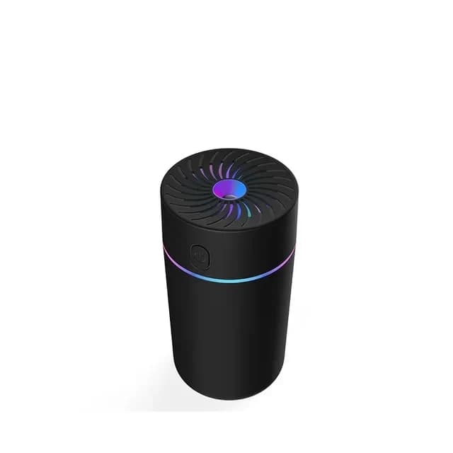 Humidificateur de diffuseur de voiture brillant de luxe avec lumière LED diamant purificateur d'air