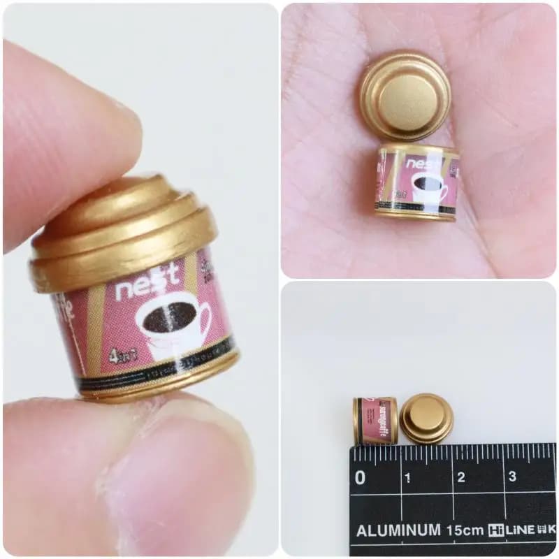 Ensemble de parfums pour maison de poupée, mignon, simulation, six pièces, modèles miniatures, ornem
