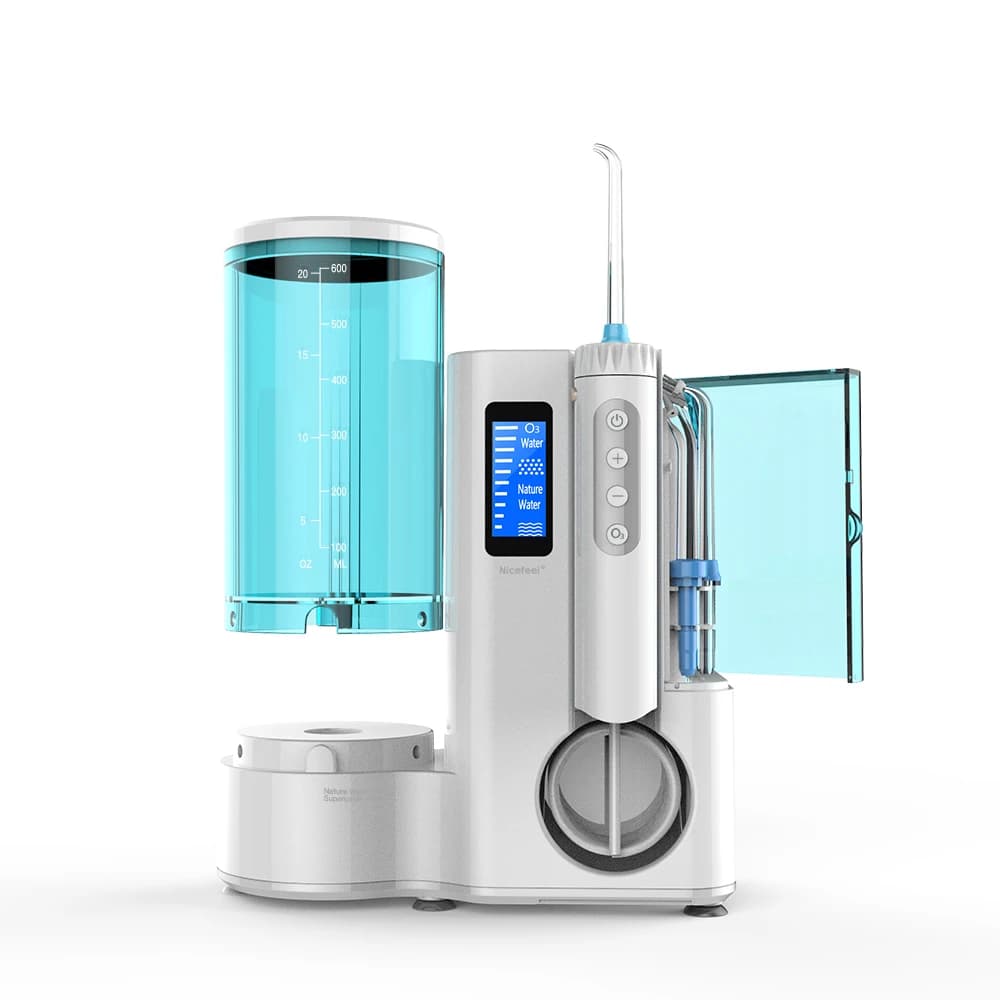 Fil dentaire d'eau de comptoir d'utilisation familiale d'ozone avec fonction d'ozone bon pour le cor