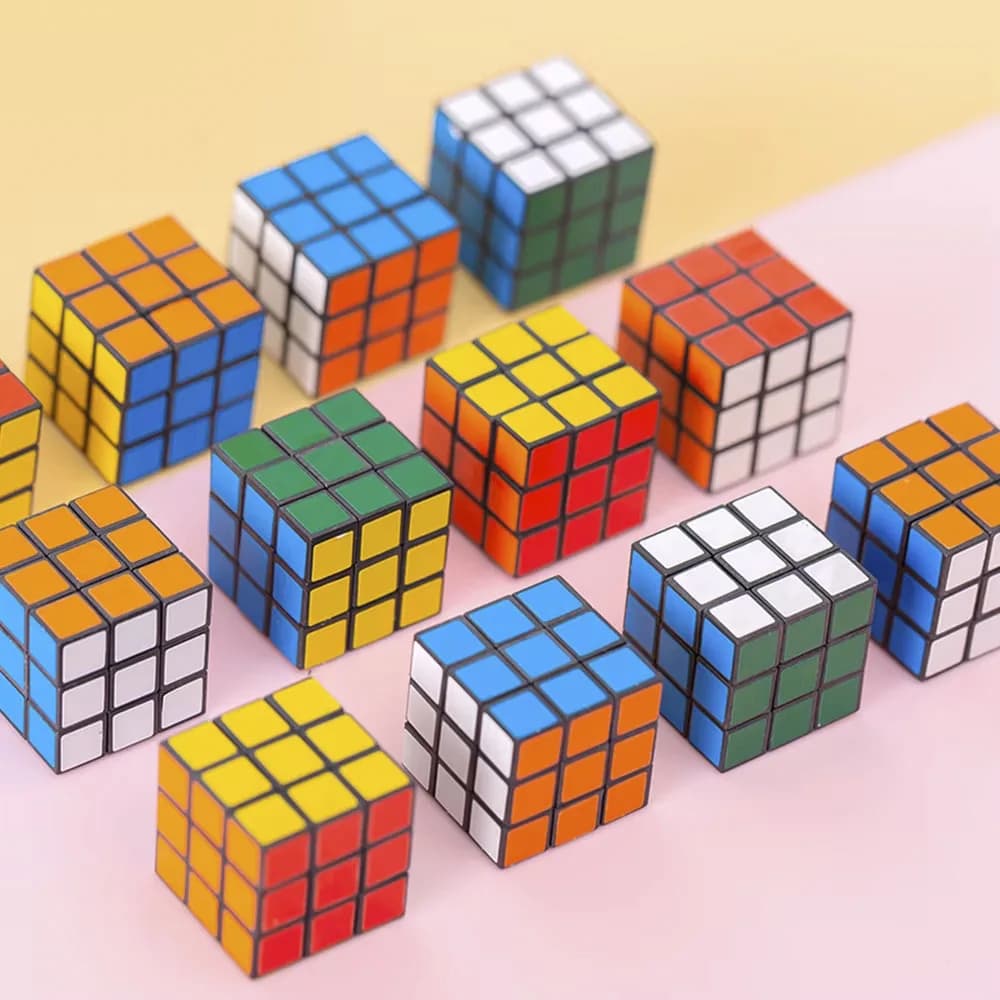 Mini Cube magique de 3cm, 10 à 50 pièces, jouets éducatifs pour enfants, prix de la maternelle, cade