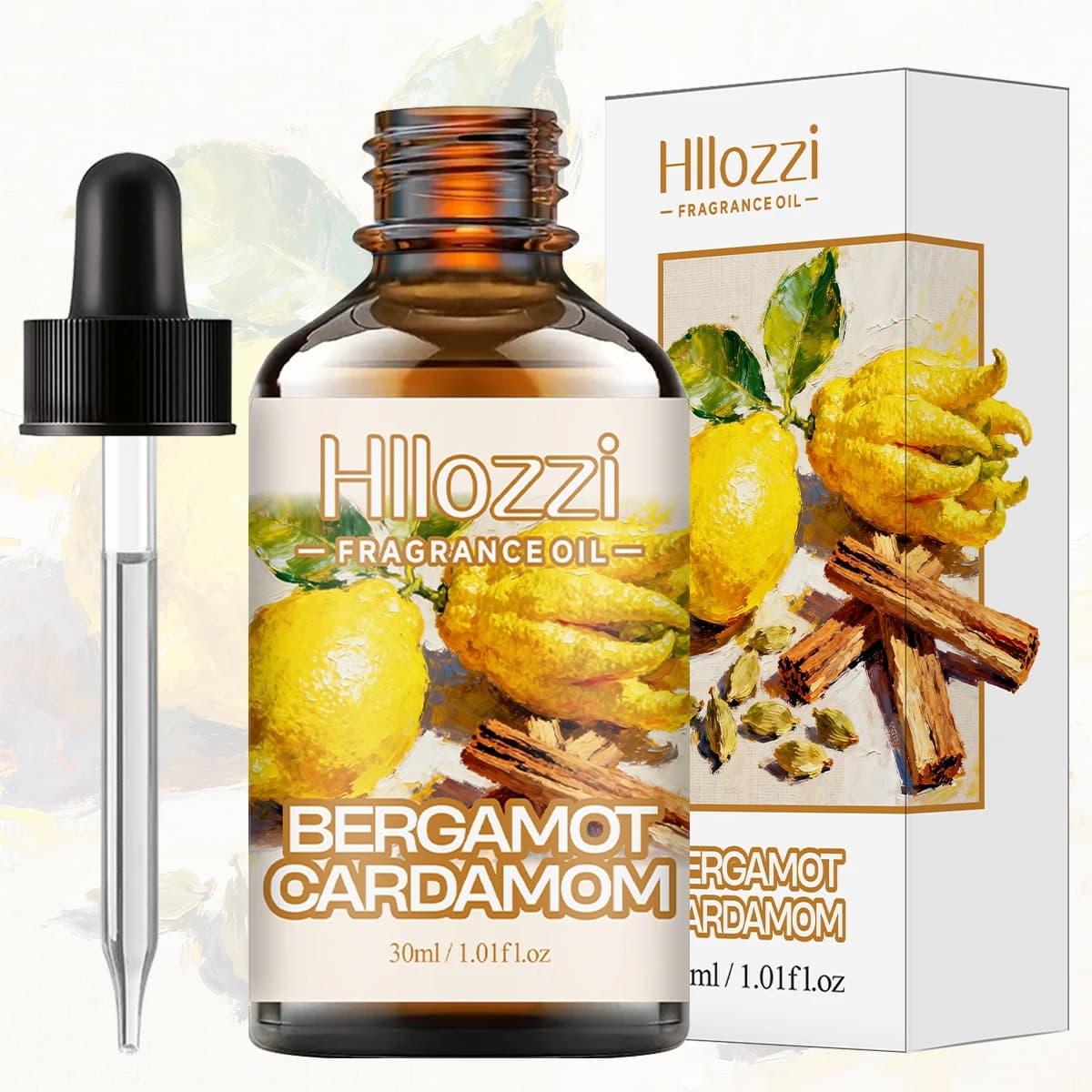 HUILE PARFUMÉE BERGAMOTE CARDAMOM Convient aux humidificateurs, diffuseurs d'arômes, utilisation à l
