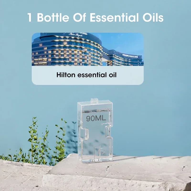 Diffuseur d'huiles essentielles sans fil suspendu, désodorisant d'air avec veilleuse pour la maison,