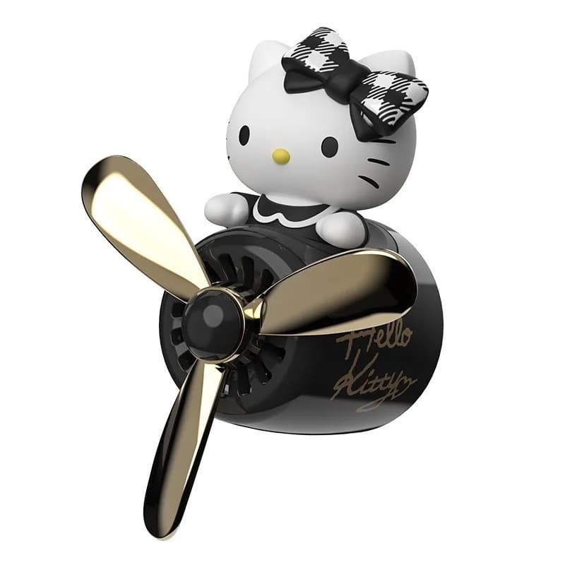Diffuseur de parfum pour voiture Anime Hello Kitty, désodorisant d'ambiance Sanrio, décoration de de