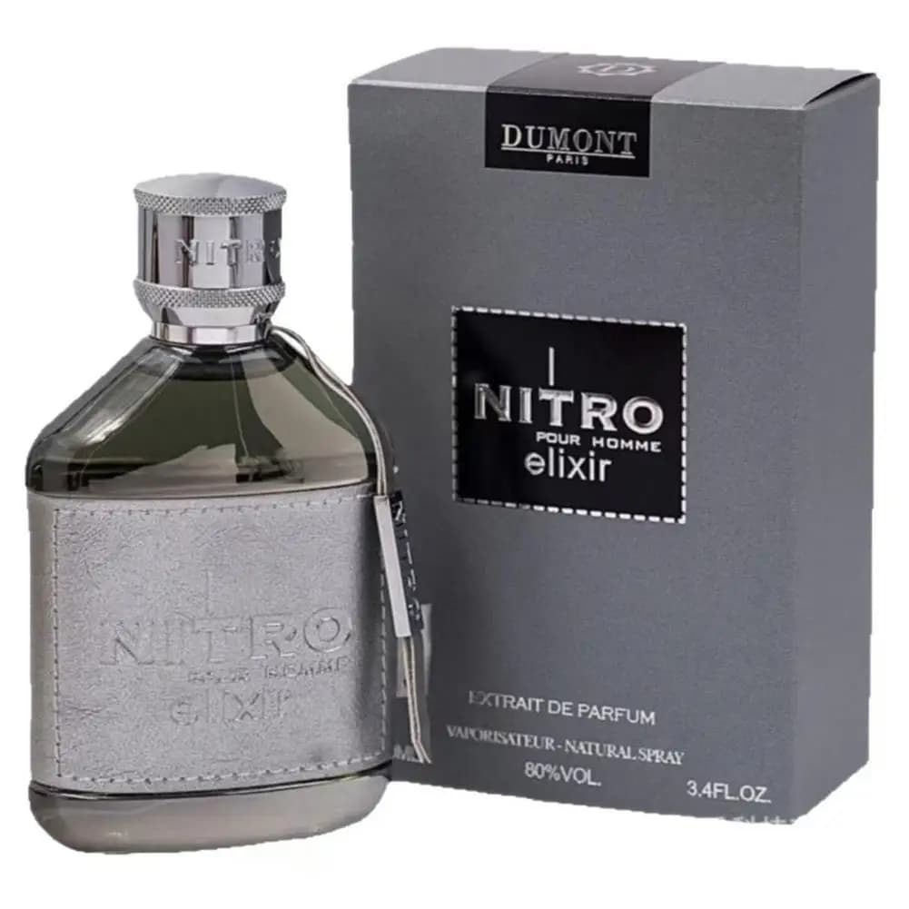 Dumont Nitro Elixir Eau de Parfum pour Homme 100ml – Parfum Boisé Aromatique de Luxe en Spray – Sill