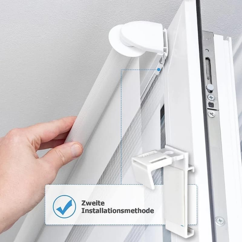 Supports adhésifs durables pour stores roulants, 4 pièces, faciles à installer, Y5GB