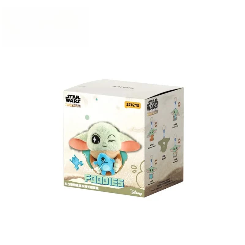 52TOYS Star Wars Grogu Full Belly Planet Series Blind Box Yoda Toy Pendant Keychain Collectible Deco