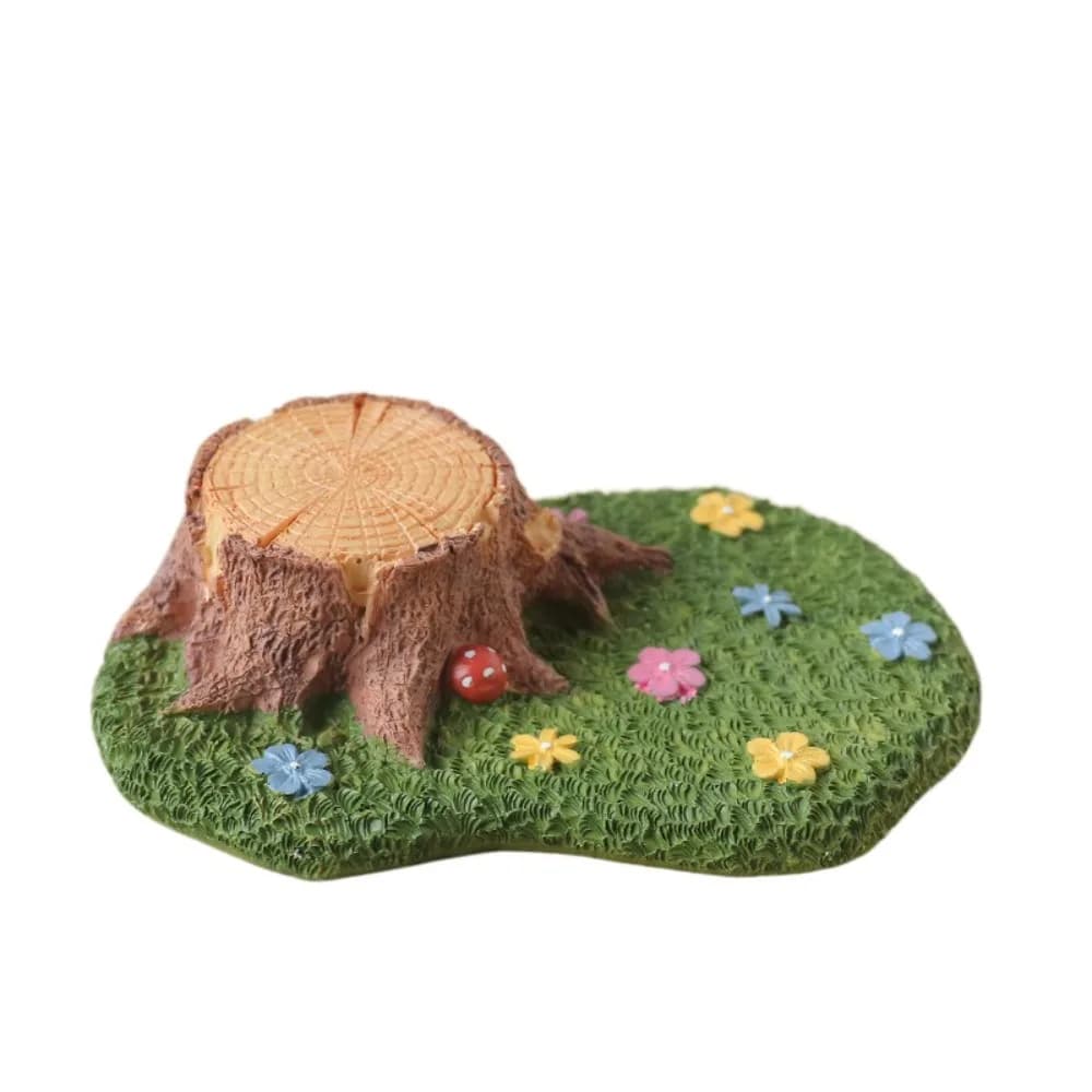 Cadeau de vacances de noël, ornement de trou d'arbre Kawaii, Mini Micro-paysage exquis, ornement de