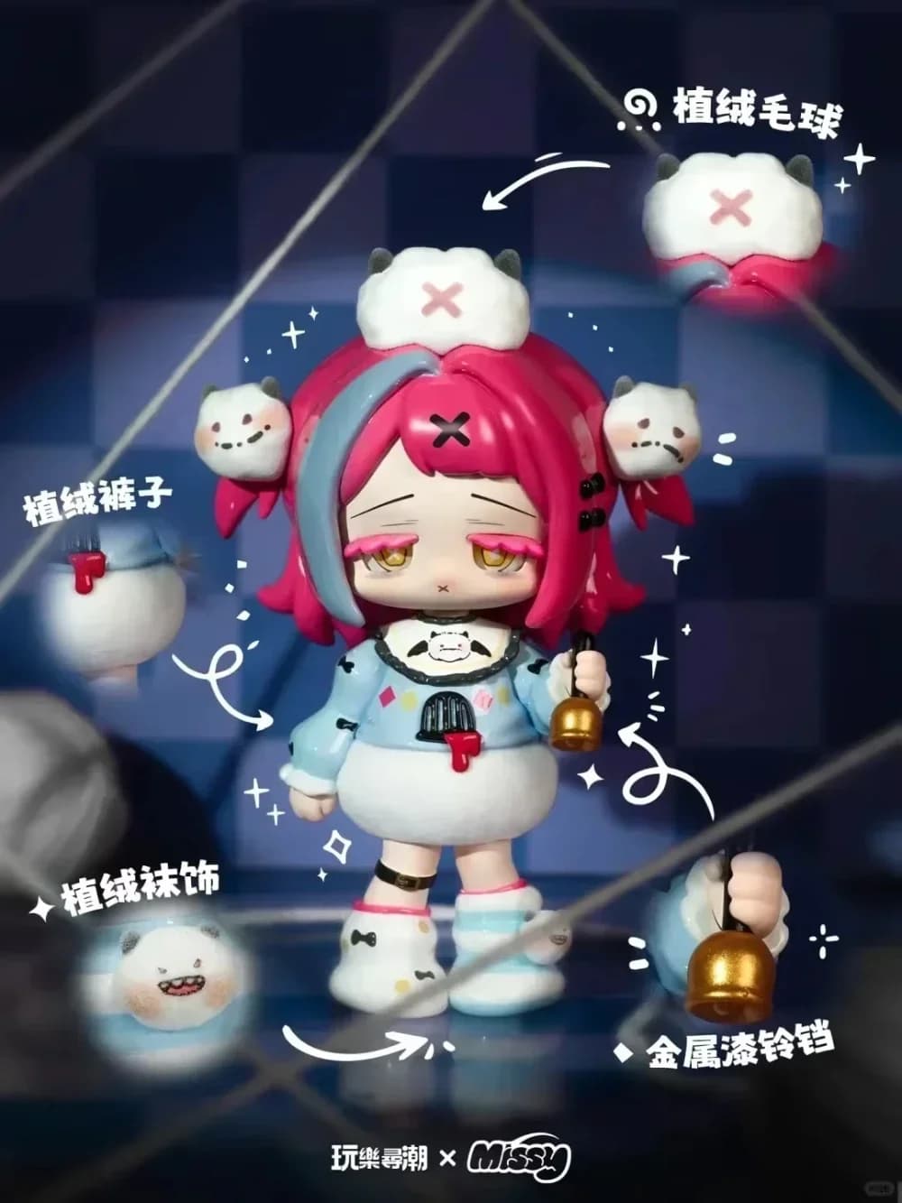 En Stock Missy doux deuil Lolita corbeau paradis série boîte aveugle boîte mystère Caixa Caja poupée