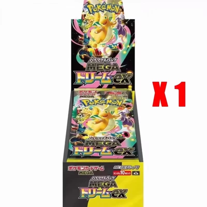 Carte PTCG originale MEGA DREAM Ex M2a Booster Pack édition japonaise, pack d'extension scellé, coll
