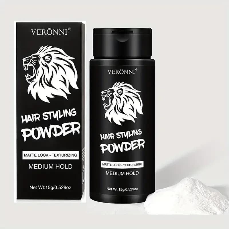 Poudre de définition de cheveux unisexe, longue durée, Volume, finition mate, pour hommes et femmes,