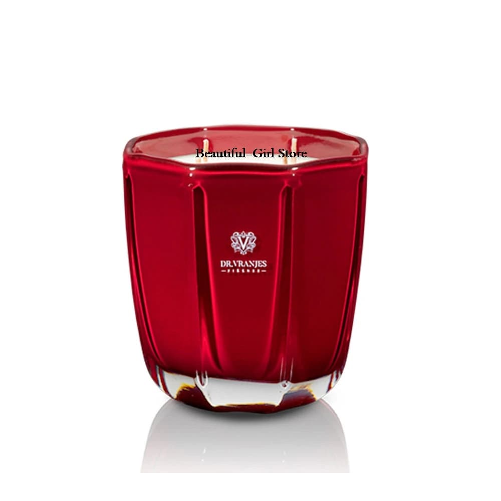 Bougie d'aromathérapie Noble en ébène, vin rouge DV, 80g, 200g, 500g, NOBILE ROSSO, parfum d'intérie